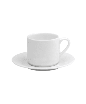 Glacier Espresso Cup Saucer 11.5cm 4.5" - Case Qty 6