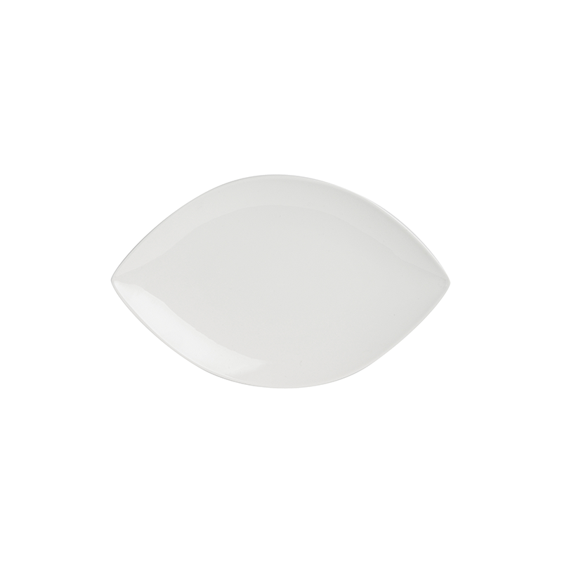 Orientix Tempura Plate / Leaf Shape 19 x 12.5cm - Case Qty 6