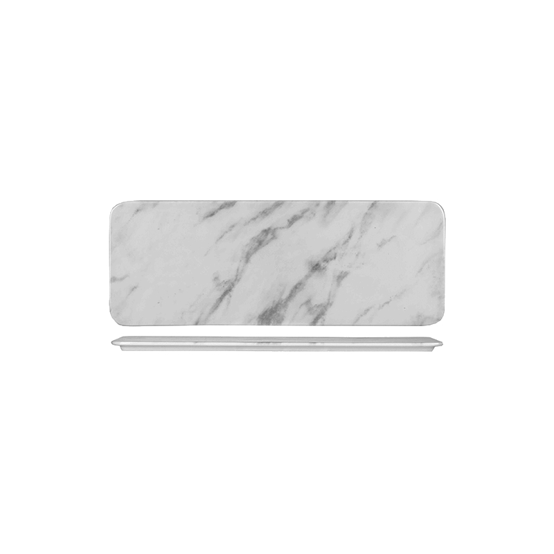 Churchill Alchemy Grey Marble Rectangular Tile 37.6 x 14cm 14 3/4" x 5 1/2"