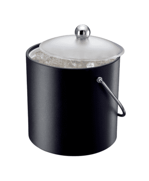 Elia Insulated Ice Bucket with Scoop Black 3lt 5.25pt - Case Qty 1 Case Qty 1