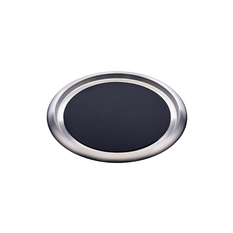 Elia St/Steel Round Non-Slip Tray