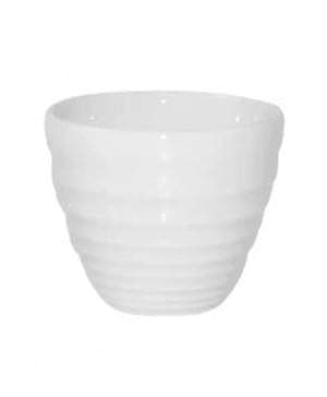 Churchill Bit on the Side White Ripple Dip Pot