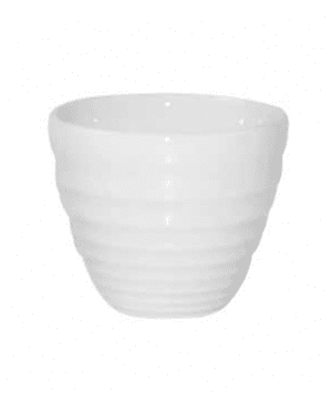 Churchill Bit on the Side White Ripple Dip Pot