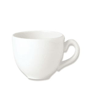 Simplicity White Cup Low Emp 22.75cl 8oz - CASE QTY - 36