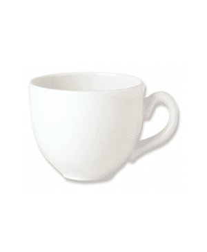 Simplicity White Cup Low Emp 8.5cl 3oz - CASE QTY - 36