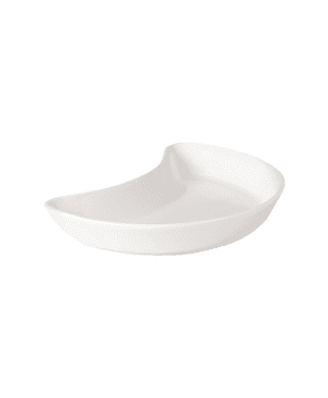 Simplicity White Crescent Salad 20.25cm 8  - CASE QTY - 12