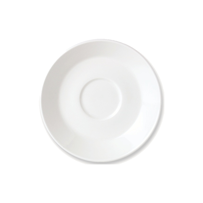 Simplicity White Saucer Slimline 15.25cm 6  - CASE QTY - 36