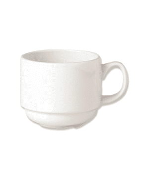 Simplicity White Cup Stacking S.line 17cl 6oz - CASE QTY - 36