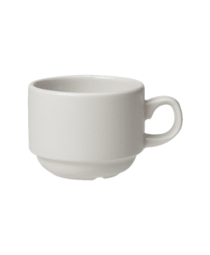Simplicity White Cup Stacking Atl 10cl 3.5oz - CASE QTY - 36