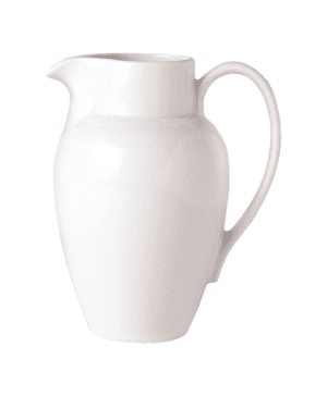 Simplicity White Decanter 1.1 Litre 2 Pints - CASE QTY - 6