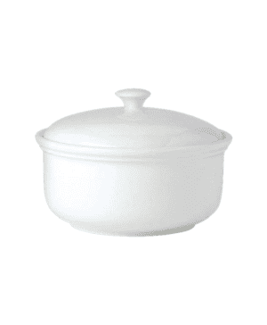 Simplicity White Lid Casserole 2 Litre - CASE QTY - 3