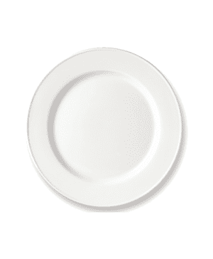 Simplicity White Service / Chop Plate 27cm10 5 / 8  - CASE QTY - 24