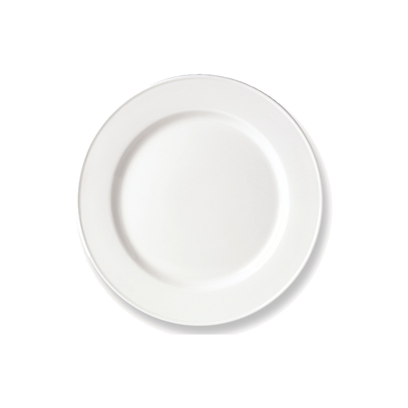 Simplicity White Service / Chop Plate 33cm 13  - CASE QTY - 6