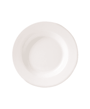 Simplicity White Soup Plate Harmony 24cm 9 1 / 2  - CASE QTY - 24