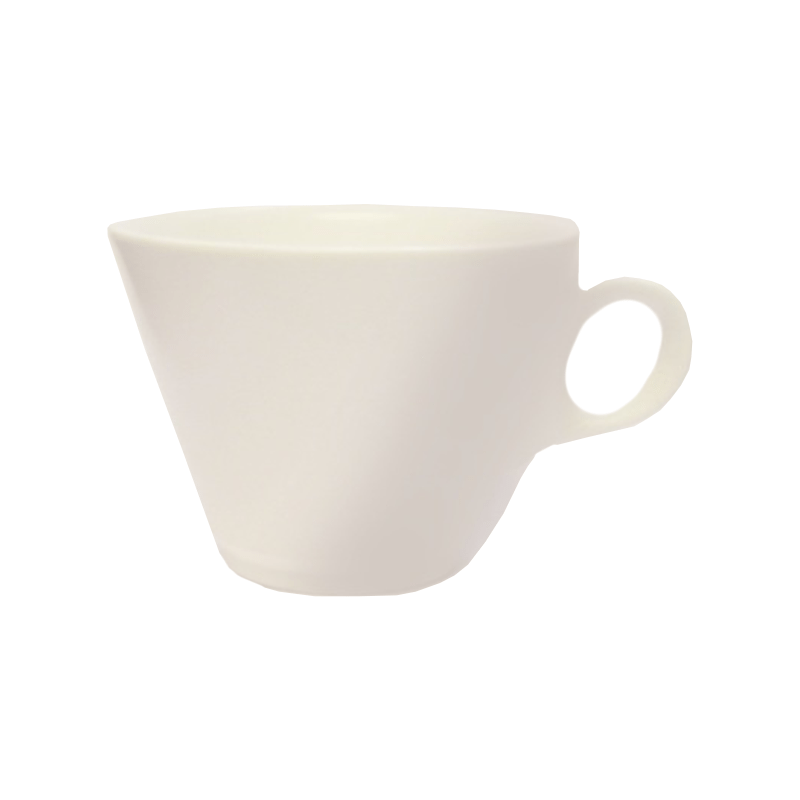 Simplicity White Cup Grand Cafe 7.5cl 2.5oz - CASE QTY - 36