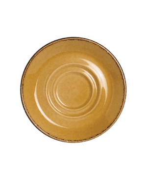Terramesa Mustard Saucer D / W S / S 11.75cm 4 5 / 8  - CASE QTY - 36