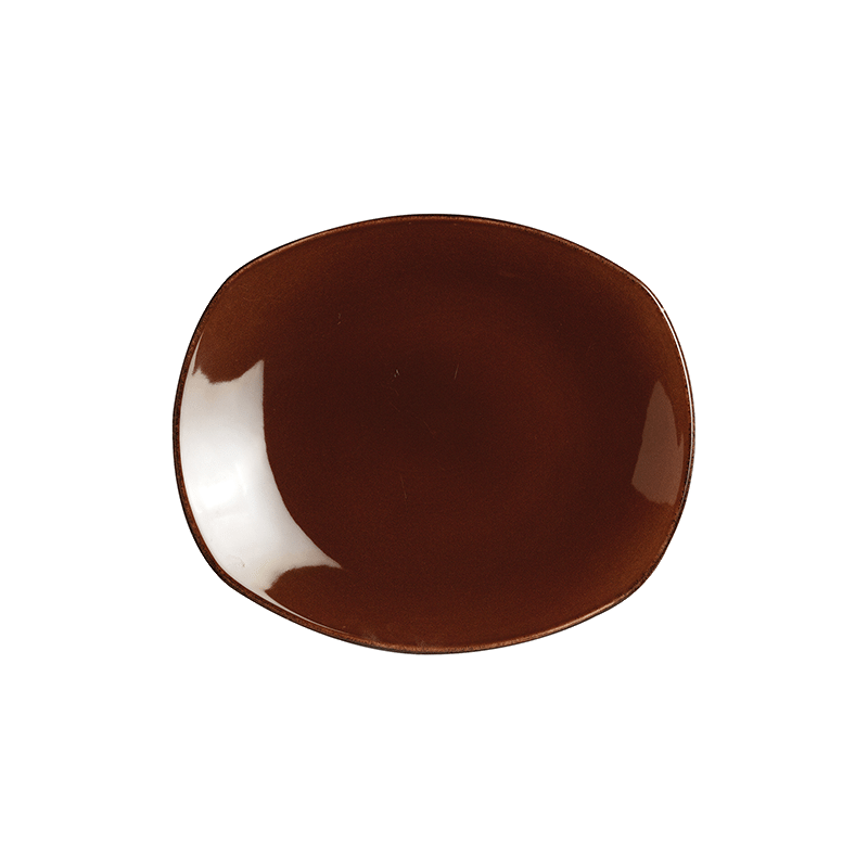 Terramesa Mocha Plate Spice 25.5cm 10  - CASE QTY - 24