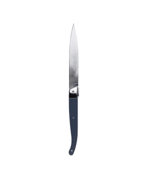 Steelite International Cutlery Jean Dubost Laguiole Stand Up Dark Blue ABS Handle   22.4cm 8⅘"   - Case Qty - 6