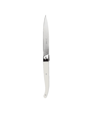Steelite International Cutlery Jean Dubost Laguiole Stand Up Ivory ABS Handle   22.4cm 8⅘"   - Case Qty - 6