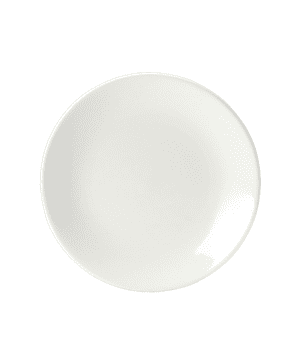 Monaco White Plate Contour 25.5cm 10  - CASE QTY - 24