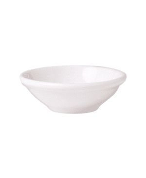 Monaco White Dish Small 7cm 2 3 / 4  / 1.25oz - CASE QTY - 12