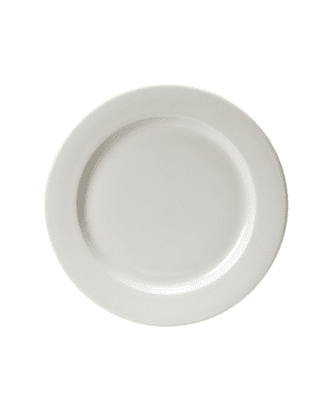 Monaco White Plate Flat Rim 27cm 10 5 / 8  - CASE QTY - 24