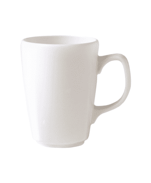 Monaco White Mug Reg 23.75cl 8.25oz - CASE QTY - 36