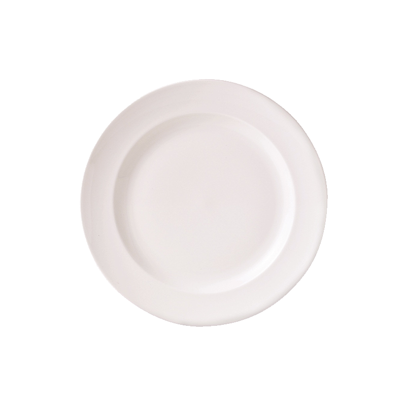 Monaco White Plate vogue 27cm 10 5 / 8  - CASE QTY - 24