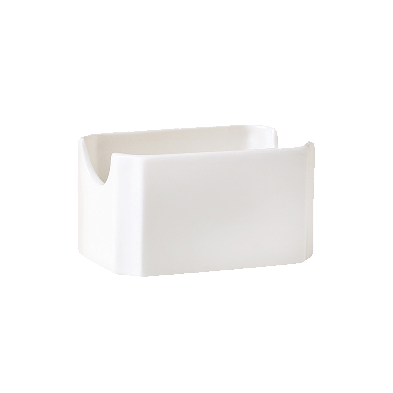 Monaco White Sugar Packet Container - CASE QTY - 12