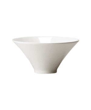 Monaco White Axis Bowl 20cm 8  - CASE QTY - 6