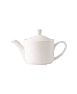 Monaco White Tea Pot Vogue 85.25cl 30oz C665 - CASE QTY - 6