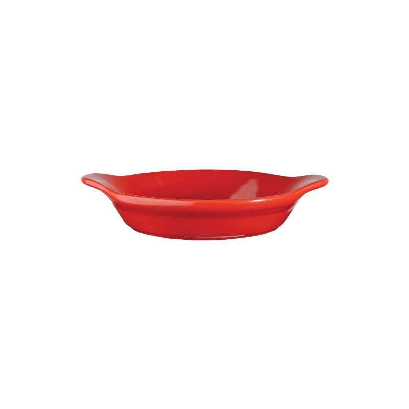 Churchill Cookware Red Small Round Eared Dish
