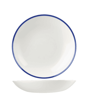 Churchill Retro Blue Coupe Bowl