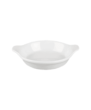 Churchill Cookware White Large Round Eared Dish
