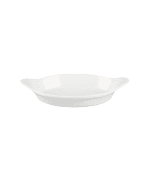 Churchill Cookware White Small Oval Eared Dish