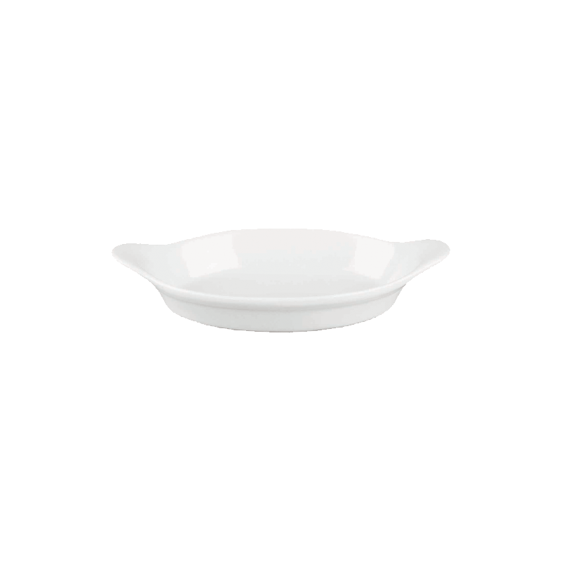 Churchill Cookware White Small Oval Eared Dish