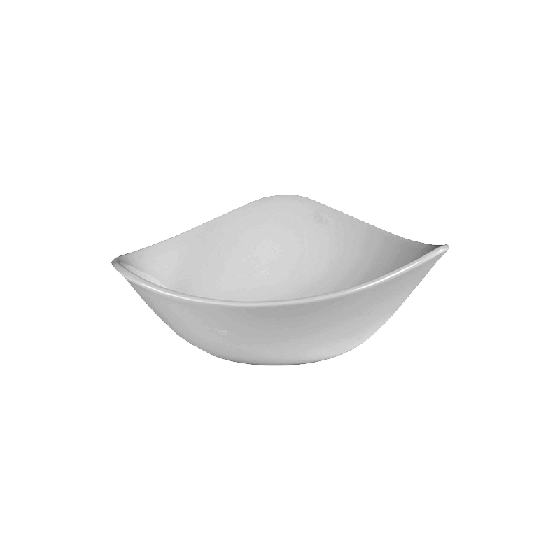 Churchill Lotus Triangle Bowl 15.3cm 6" - Case Qty 12
