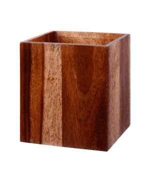 Churchill Acacia Wood Large Buffet Cube