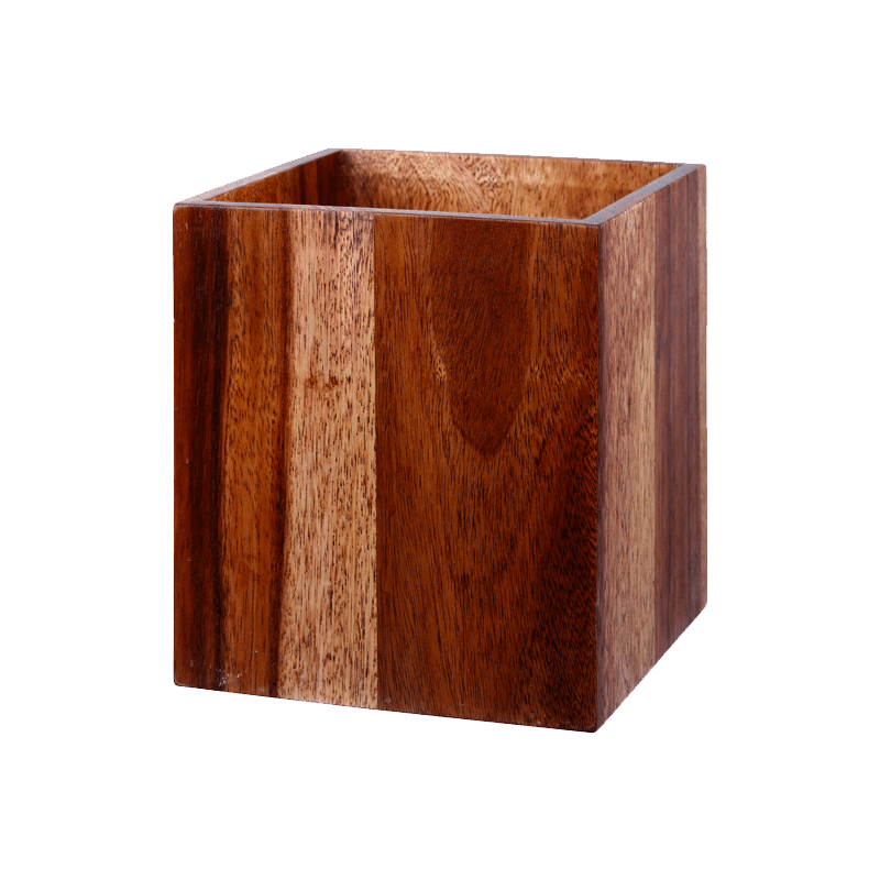Churchill Acacia Wood Large Buffet Cube
