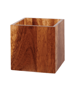 Churchill Acacia Wood Medium Buffet Cube