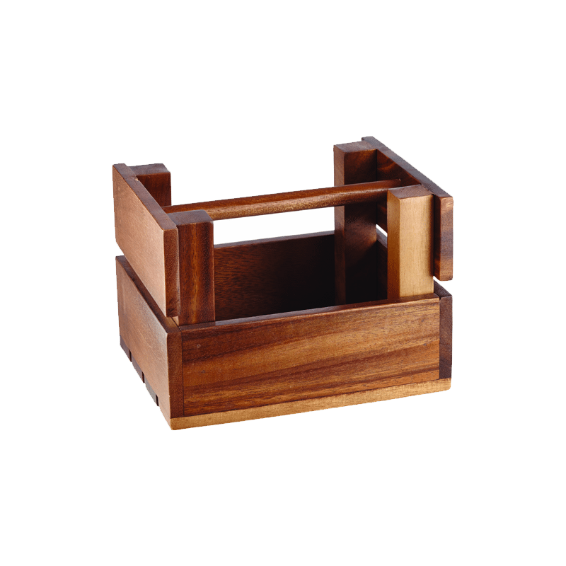 Churchill Acacia Wood Rectangular Trug