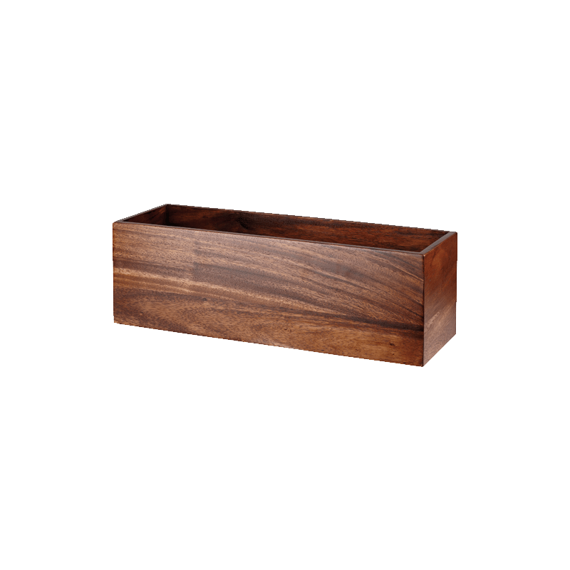 Churchill Acacia Wood Medium Rectangular Riser