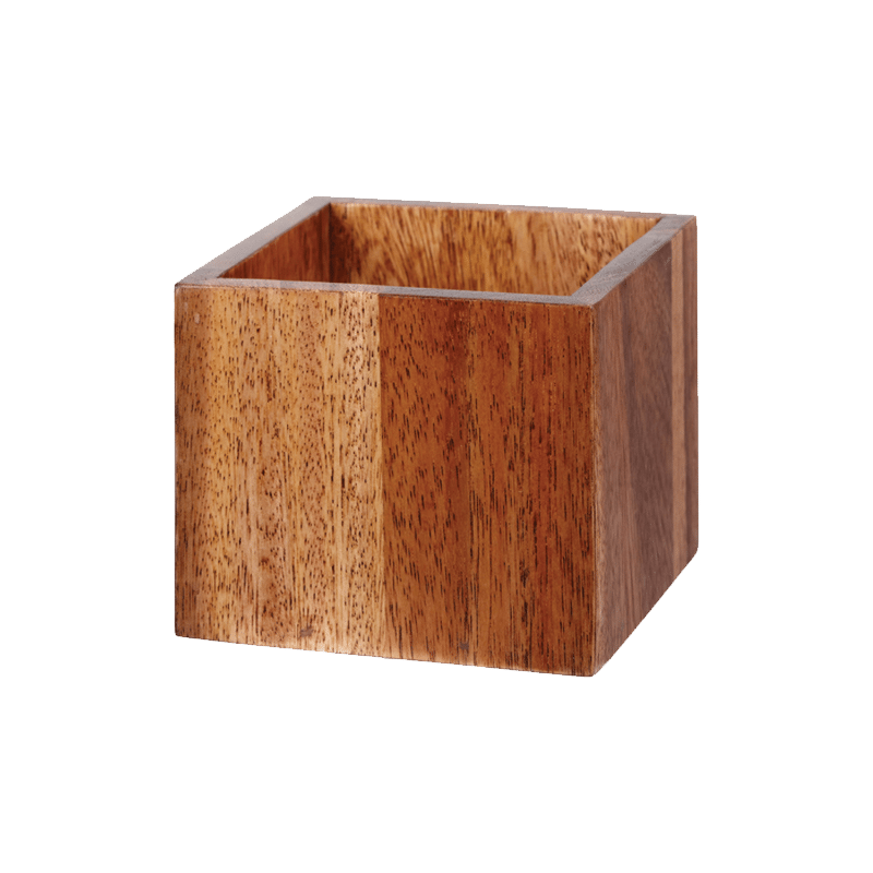 Churchill Acacia Wood Small Buffet Cube