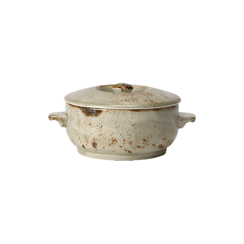 Craft Green Casserole / Soup Bowl Base