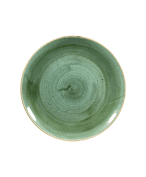 Churchill Stonecast Samphire Green Coupe Plate (26cm / 10 1/4") QTY 12