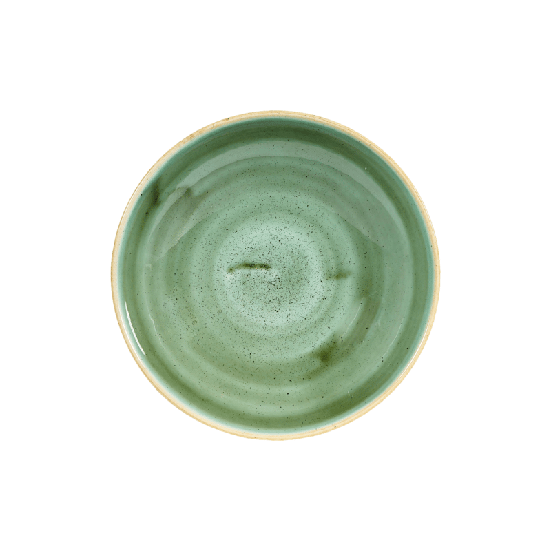 Churchill Stonecast Samphire Green Coupe Bowl (18.2cm / 7 1/4") QTY 12