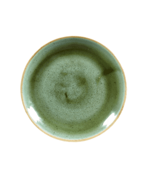 Churchill Stonecast Samphire Green Coupe Plate (16.5cm 6 1/2" ) QTY 12