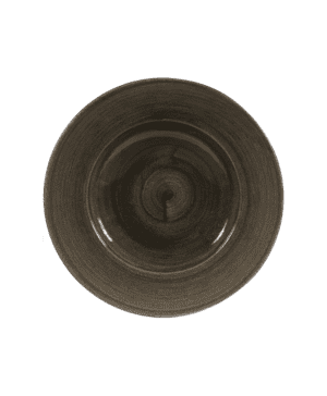 Churchill Stonecast Patina Iron Black Wide Rim Bowl - 28cm 11" - Case Qty 12