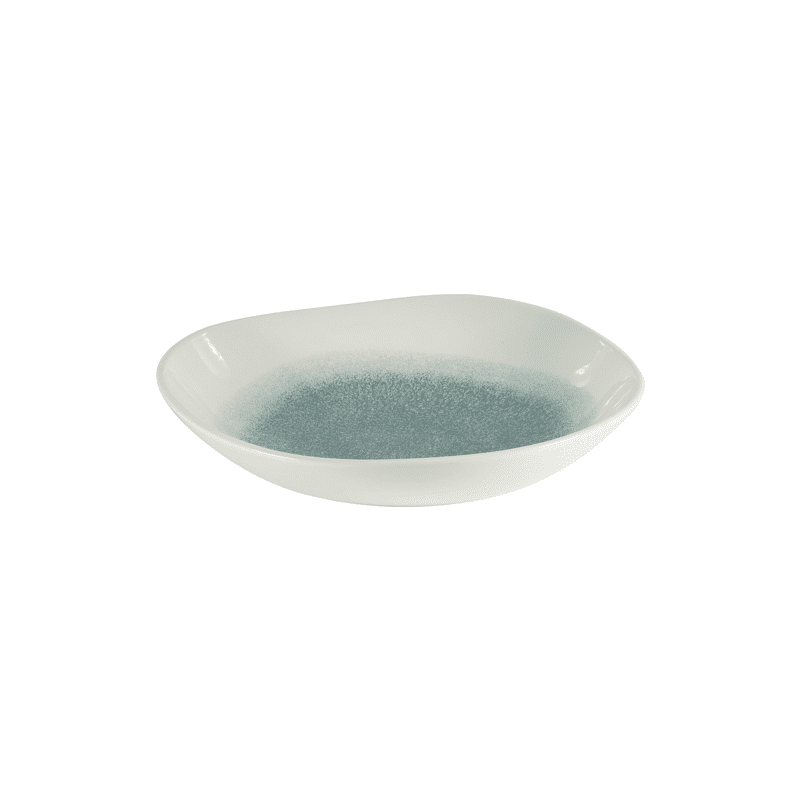 Churchill Studio Prints Raku Jade Green Round Organic Bowl - 25.3cm - 9⅞" - Case Qty 12