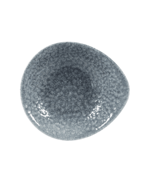 Churchill Studio Prints Raku Topaz Blue Round Dish -16 x 14.5cm - Case Qty 12